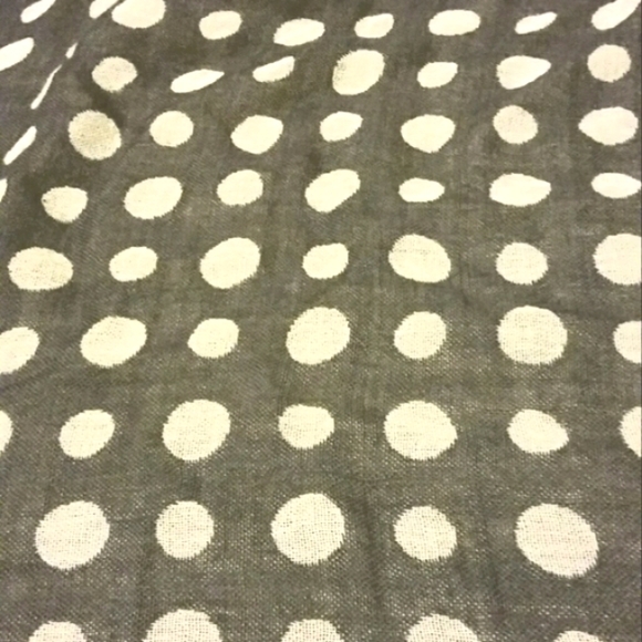 J. Crew Reversible Polkadot Scarf - Picture 3 of 7